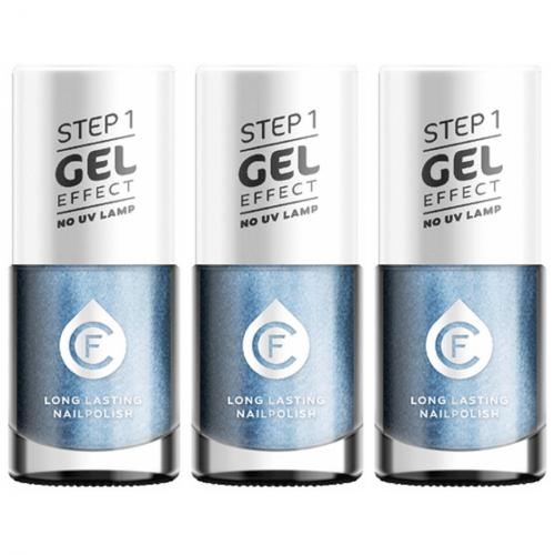 3 x CF Gel Effekt Nagellack 11ml - Farbe: 410
