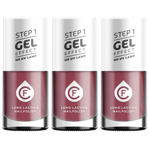 3 x CF Gel Effekt Nagellack 11ml - Farbe: 309