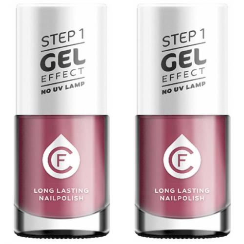 2 x CF Gel Effekt Nagellack 11ml - Farbe: 310 lila