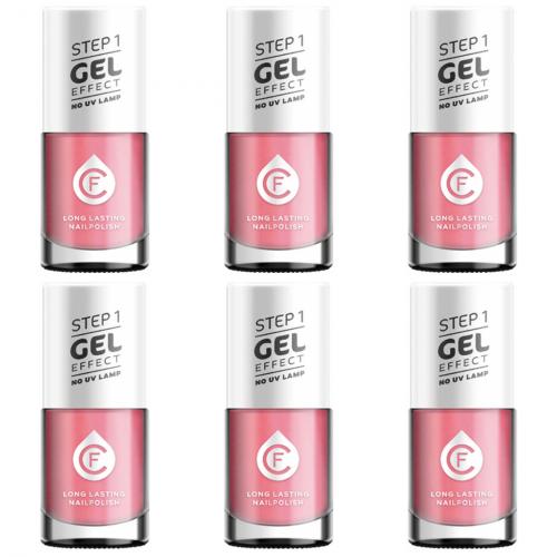 6 x CF Gel Effekt Nagellack 11ml - Farbe: 200