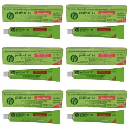 6 x Pedimol 55ml