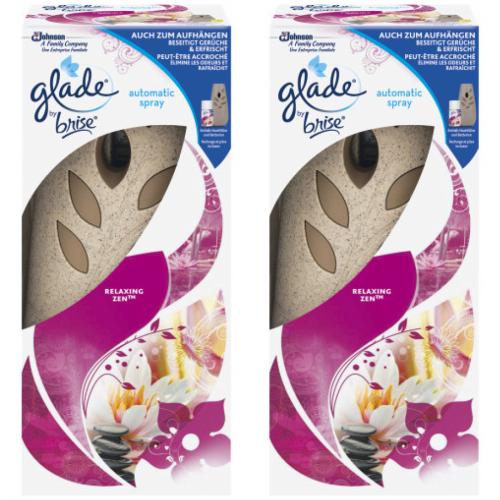 2 x Glade Automatic Spray Lufterfrischer Relaxing Zen 269 ml