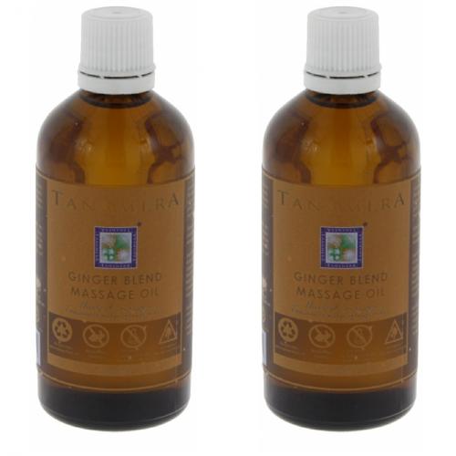 2 x Tanamera HomeSpa Kaltgepresste le Ingwer Massagel 100ml