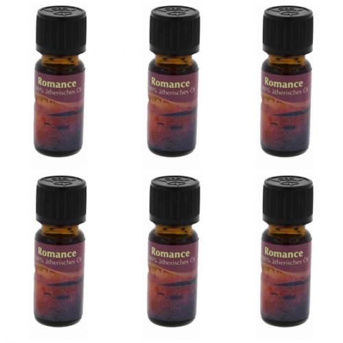 6 x therisches Duftl 10ml Groe Auswahl 100% essentiell - Auswahl: Romance