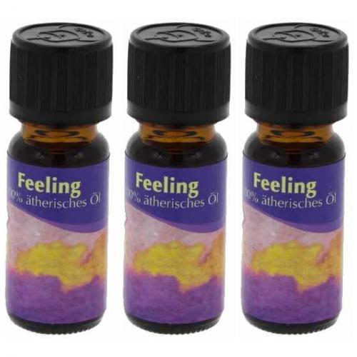 3 x therisches Duftl 10ml Groe Auswahl 100% essentiell - Auswahl: Feeling