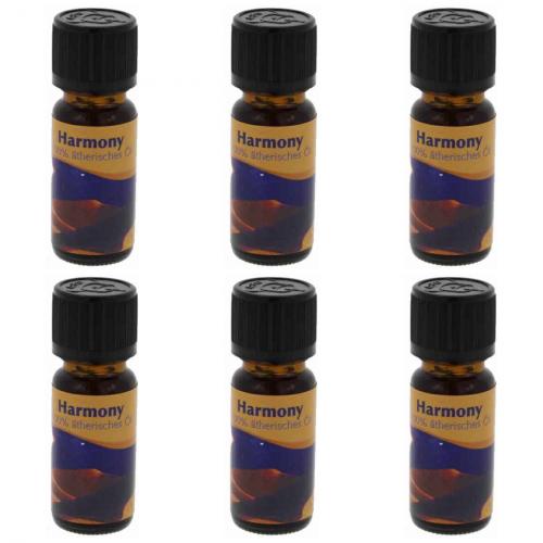 6 x therisches Duftl 10ml Groe Auswahl 100% essentiell - Auswahl: Harmony