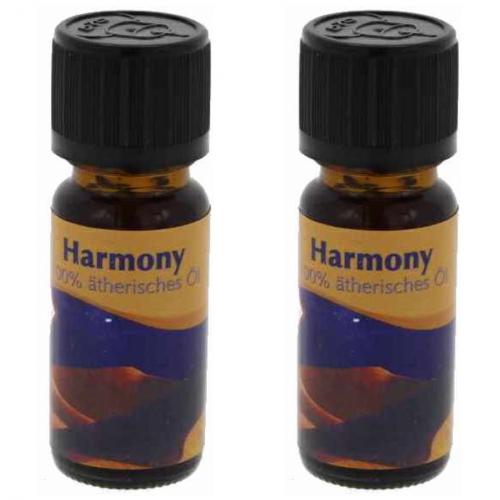2 x Ätherisches Duftöl 10ml Große Auswahl 100% essentiell - Auswahl: Harmony