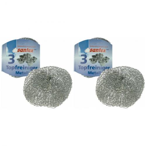 2 x Topfreiniger Metall 3er je 10g Banderole