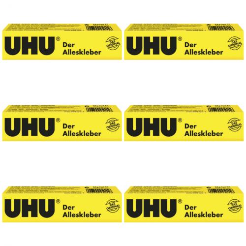 6 x Uhu Alleskleber 35 g