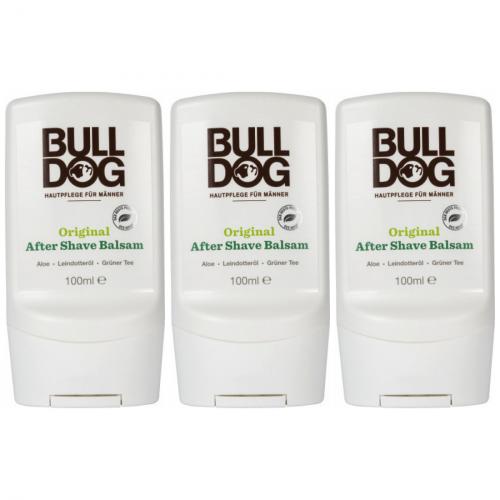 3 x Bulldog Mnner After Shave Balsam 100ml Tube