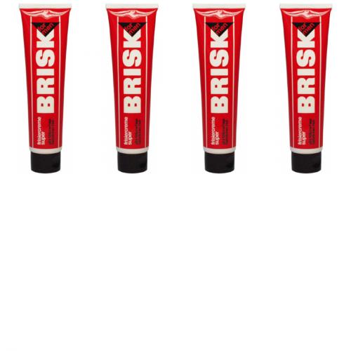 4 x Brisk Frisiercreme Standtube 100ml