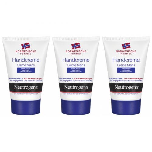 3 x Neutrogena Handcreme 50ml Tube