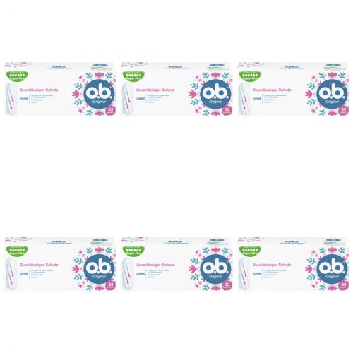 6 x ob Original Super Plus 32er