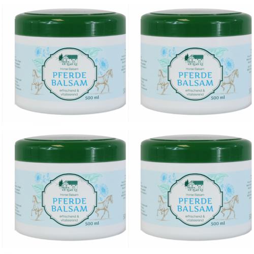 4 x Pferdebalsam 500ml - vom Pullach Hof