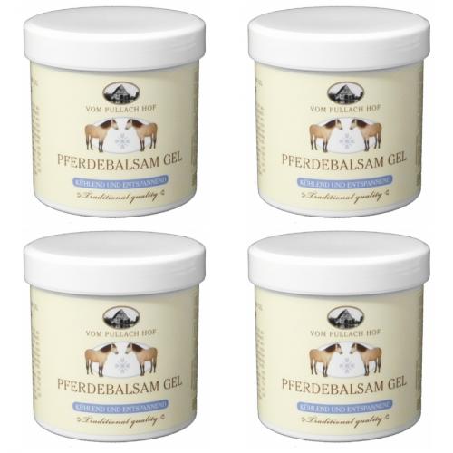 4 x Pferdebalsam Gel 250ml - Pullach Hof