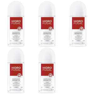 5 x Hidrofugal Sensitiv Roll On 50 ml