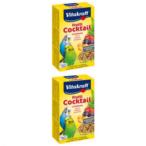 2 x Vitakraft Frutti Cocktail Leckerbissen 200g