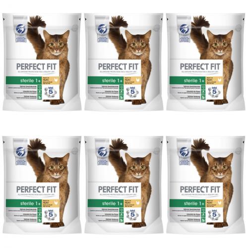 6 x perfectFit sterile 1 + Huhn 750g Beutel