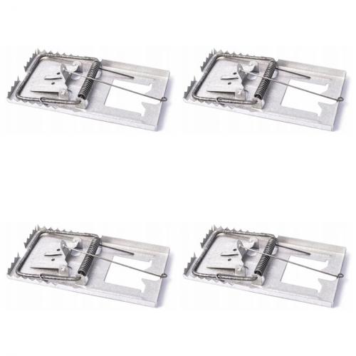 4 x Metall Mausefalle