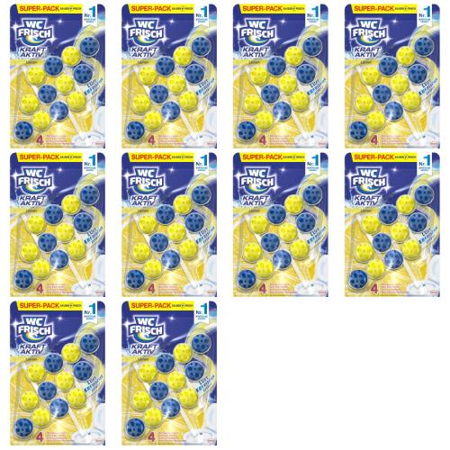 10 x WC Frisch Kraft-Aktiv 3er lemon WC Spler