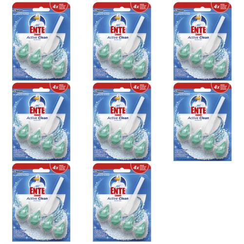8 x WC Ente Active Clean marine 38,6g