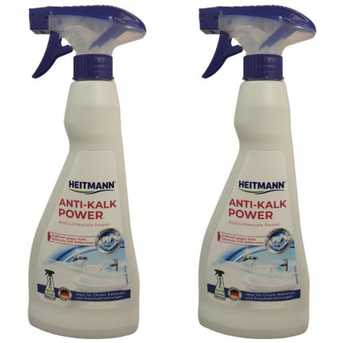 2 x Heitmann Anti-Kalk Power 500ml Flasche