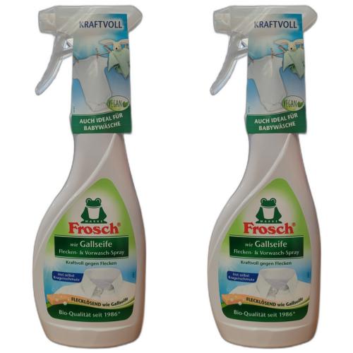 2 x Frosch Flecken und Vorwaschspray 500ml