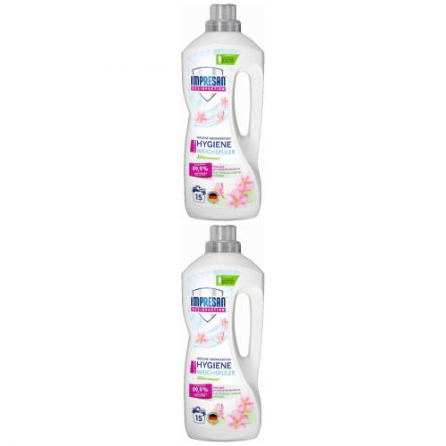 2 x Impresan Weichspüler Wäsche-Desinfektion Hygiene 1,25l Flasche