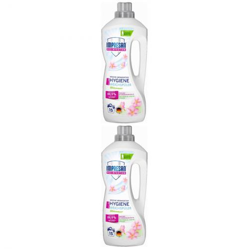 2 x Impresan Weichspler Wsche-Desinfektion Hygiene 1,25l Flasche