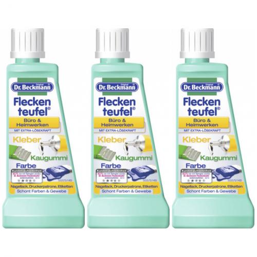 3 x Dr. Beckmann Fleckenteufel Bro / Heimwerken, 50ml Flasche