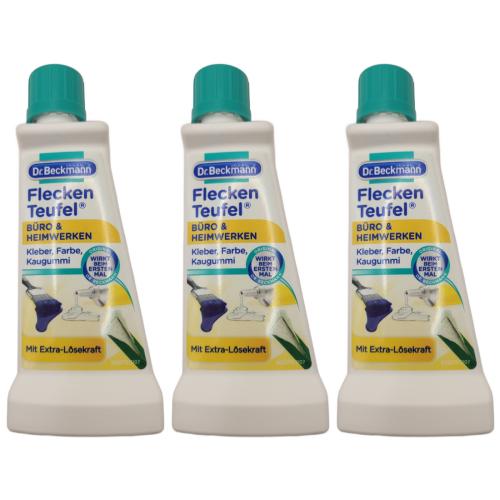 3 x Dr. Beckmann Fleckenteufel Bro / Heimwerken, 50ml Flasche