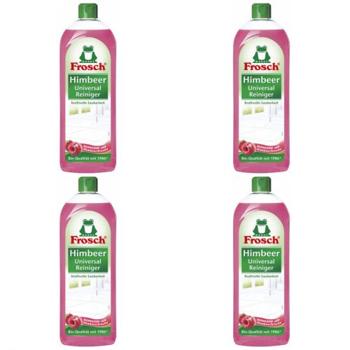 4 x Frosch Himbeer Universal Reiniger 750ml