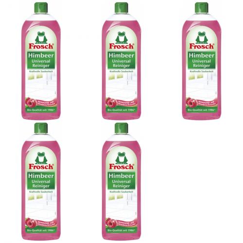 5 x Frosch Himbeer Universal Reiniger 750ml