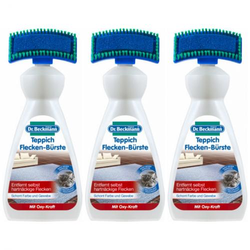 3 x Dr.Beckmann Teppich Flecken-Brste 650ml