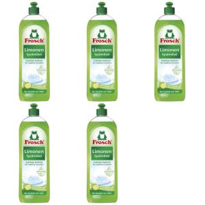 5 x Frosch Splmittel Limonen 750ml