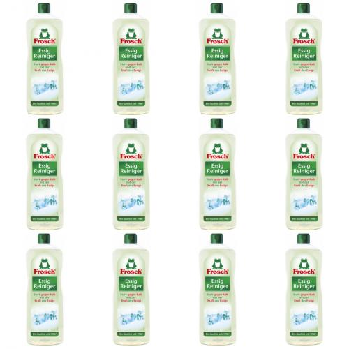 12 x Frosch Essigreiniger 1 L Flasche