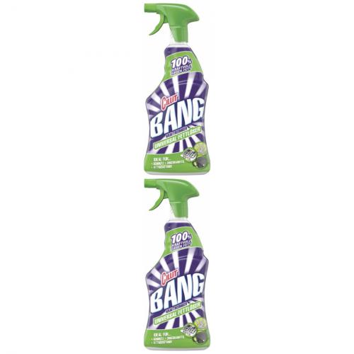 2 x Cillit Bang Kraftreiniger Universal-Fettlser 750ml Flasche
