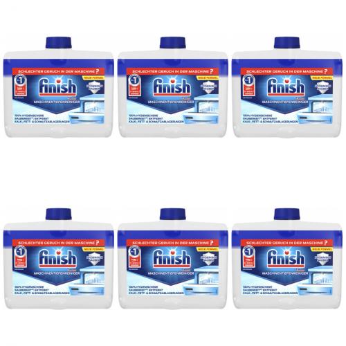 6 x Finish Maschinenpfleger Maschinentiefenreiniger Regulr 250ml