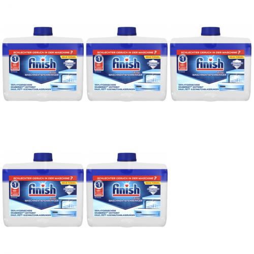 5 x Finish Maschinenpfleger Maschinentiefenreiniger Regulr 250ml