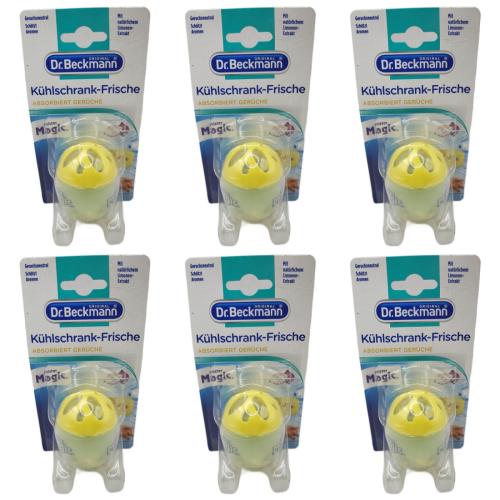 6 x Dr. Beckmann Khlschrank Frische Absorbiert Gerche schtzt Aromen