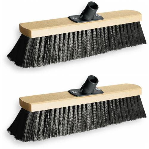 2 x Straenbesen Brste 40cm