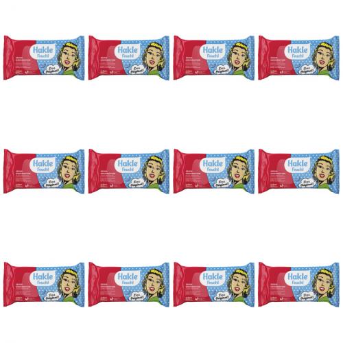 12 x Hakle Feucht Toilettenpapier Fruehlingedition Toilettentuecher 42 Blatt