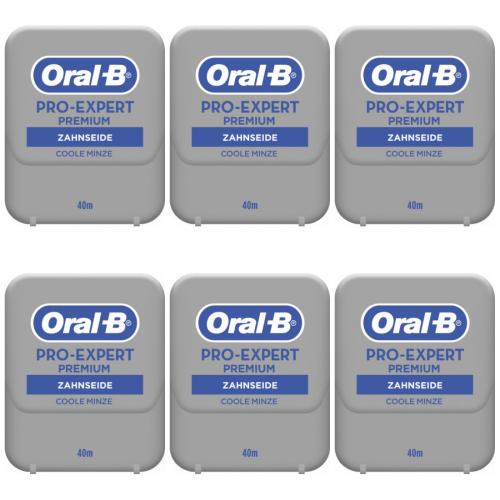 6 x Oral-B Pro Expert Premium Zahnseide