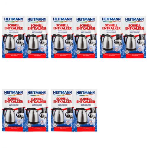 5 x Heitmann Schnell Entkalker, 30g