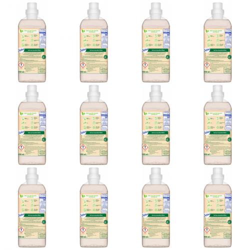 12 x Softlan Orangenblte 27 Waschladungen, 650ml Flasche