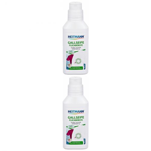 2 x Heitmann Gallseife Gel 250ml Flasche