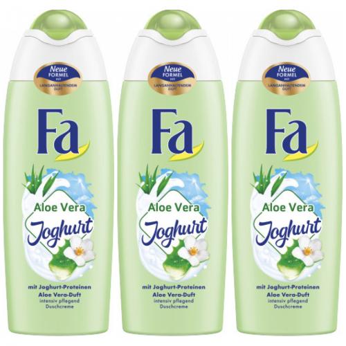 3 x Fa Duschgel Aloe Vera Yoghurt Duschcreme 250ml