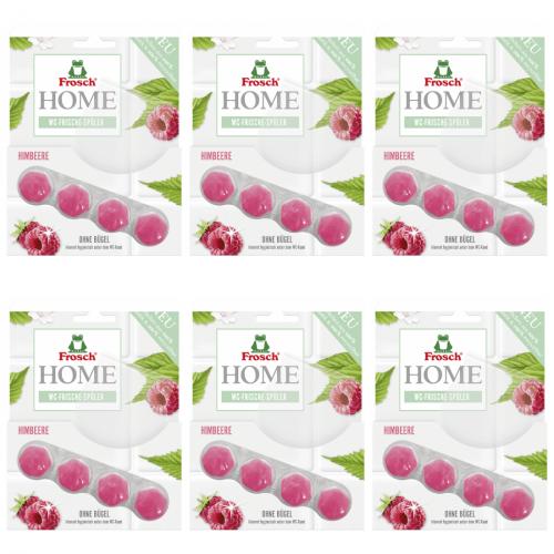 6 x Frosch WC Spler Himbeere 42g