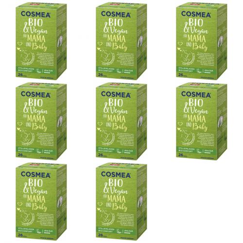 8 x Cosmea Stilleinlagen Bio und Vegan 26er Pack
