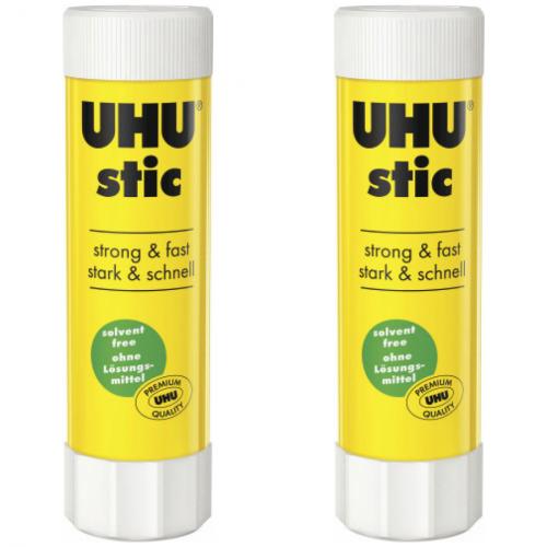 2 x Uhu Stic Klebestic 40g stark und schnell